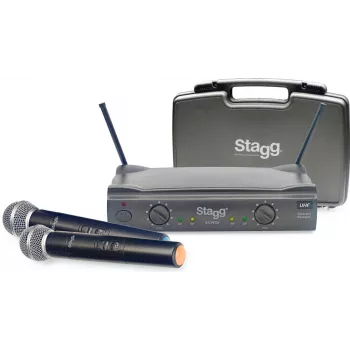 Stagg SUW 50 MM EG EU UHF belaidė rankinė mikrofono sistema