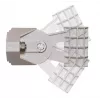 STALFLEX Mini Bracket LOCO - Universalus sieninis / stiebo tvirtinimo laikiklis, skirtas Ubiquiti NanoStation Loco / MikroTik SXT