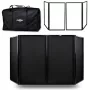 STAND4ME DJ PARAWAN COMPACT BK SET 4-panelių DJ fasadas juodas