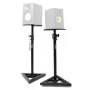 STAND4ME MON 1 MKII 2 vnt. monitorių stovų rinkinys - teleskopinis aukščio reguliavimas 800-1300 mm, plienas, juoda, 20 kg apkrova