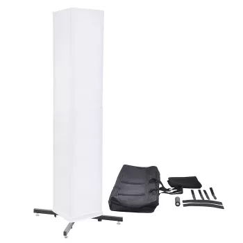 STAND4ME TOWER SET Movable Head Base - Black Steel Modular Lighting Tower