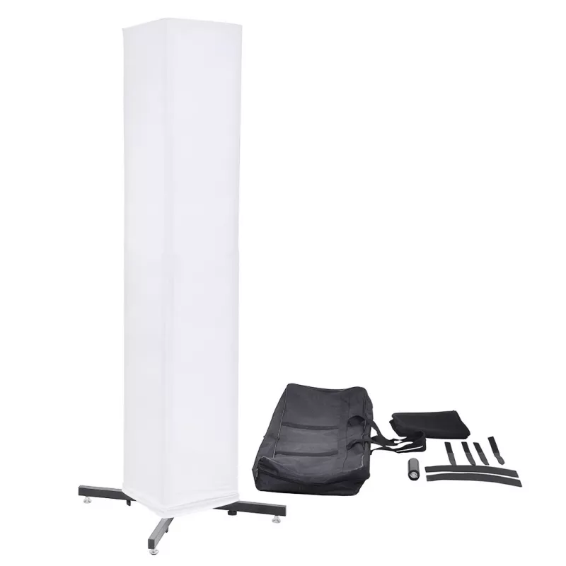 STAND4ME TOWER SET Movable Head Base - Black Steel Modular Lighting Tower