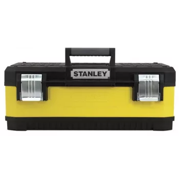 Stanley 1-95-614 Small Parts/Tool Box, Metal/Plastic, Black/Yellow