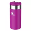 STANLEY 1913 AeroLight Transit Mug 0,35L violetinė - Thermos dvigubų sienelių vakuuminė izoliuota kelioninė puodelis, nesandarus DrinkLock dangtelis, 6h karštas / 12h šaltas, itin lengvas nerūdijantis plienas