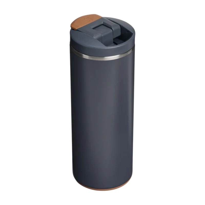 STANLEY 1913 The Transit Fliptop Puodelis 0,35L Mėlynai Pilkas