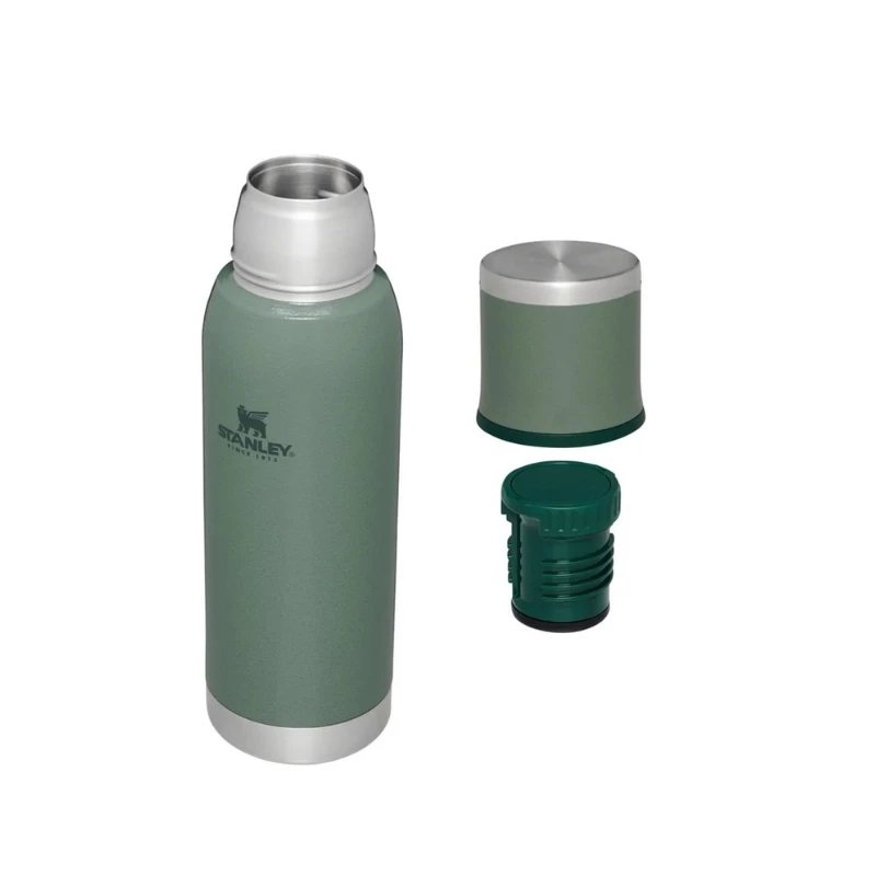 STANLEY 1913 Thermos „The Adventure To-Go“ gertuvė 0,75 l Hammertone Green