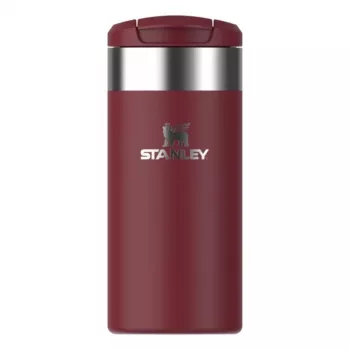 STANLEY AeroLight Transit puodelis 0,35L Tamsiai raudonas