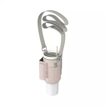 STANLEY All-Day Quencher Carry-All apsauginis nešiojimo dėklas 1,18 l termosui su šiaudeliu, šviesiai rožinis