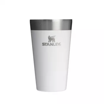 STANLEY alaus bokalas The Stacking Tumbler 0,47L blizgus baltas