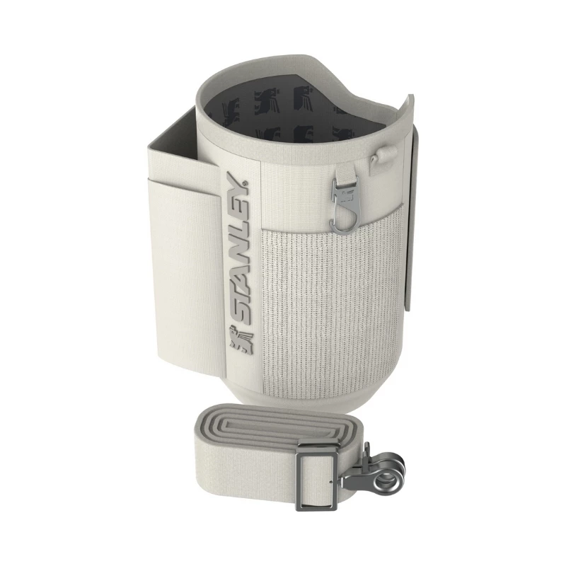 STANLEY nešiojimo dėklas, skirtas „The All-Day Quencher Carry-All“ 1,18 l termosui su šiaudeliu, kreminės spalvos