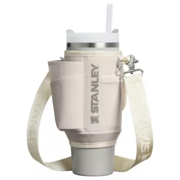 STANLEY nešiojimo dėklas, skirtas „The All-Day Quencher Carry-All“ 1,18 l termosui su šiaudeliu, kreminės spalvos
