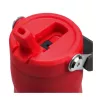 STANLEY IceFlow Bottle Flip Straw 2.0 0,47L tamsiai raudonas termosas su šiaudeliu