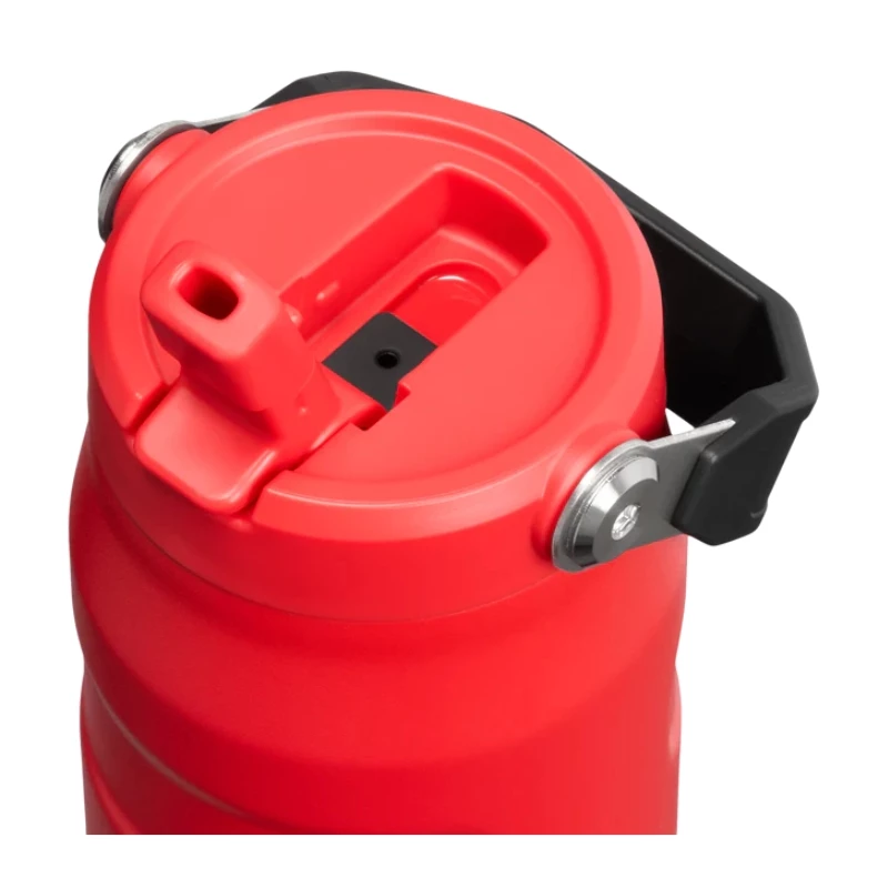 STANLEY IceFlow Bottle Flip Straw 2.0 0,71 l tamsiai raudonas termosas su šiaudeliu