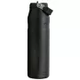 STANLEY IceFlow Bottle Flip Straw 2.0 1,06L juodas termosas su šiaudeliu