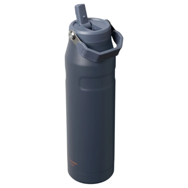 STANLEY IceFlow Bottle Flip Straw 2.0 1,06 l termosas su šiaudeliu, anglies spalvos