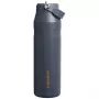 STANLEY IceFlow Bottle Flip Straw 2.0 1,06 l termosas su šiaudeliu, anglies spalvos