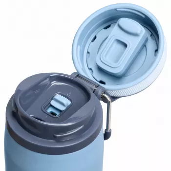 STANLEY Iceflow gertuvė Twist Flip 0,47 l indigo terminis puodelis