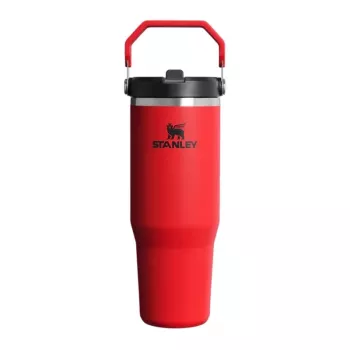 STANLEY IceFlow Flip Straw 2.0 termosas 0,89L tamsiai raudonas