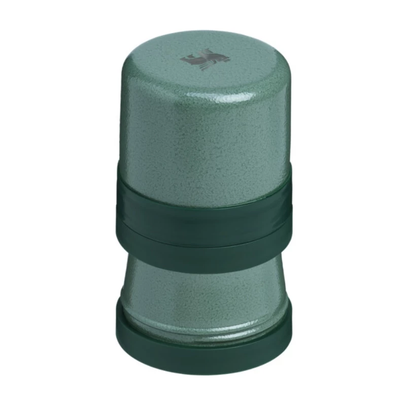 STANLEY Legendary Classic Buddy puodelis 0,18 l Hammertone žalia, 2 vnt.