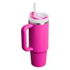 STANLEY Quencher H2.0 FlowState termosas 0,89 l Fuchsia su šiaudeliu