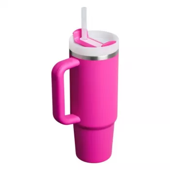 STANLEY Quencher H2.0 FlowState termosas 0,89 l Fuchsia su šiaudeliu