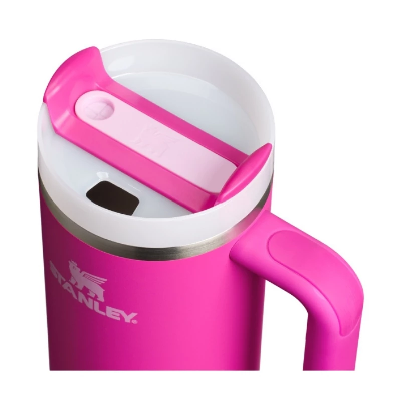 STANLEY Quencher H2.0 FlowState termosas 0,89 l Fuchsia su šiaudeliu