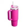 STANLEY Quencher H2.0 FlowState termosas 0,89 l Fuchsia su šiaudeliu