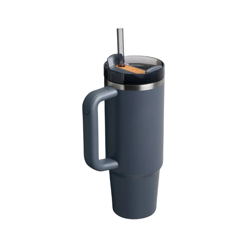 STANLEY Quencher H2.0 FlowState termosas 0,89 l, pilkas su šiaudeliu