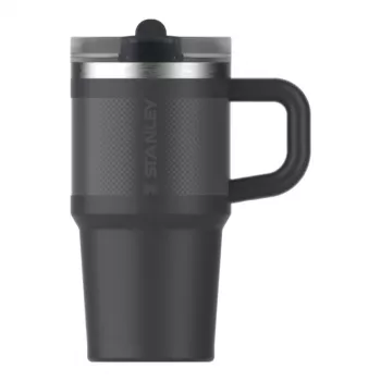 STANLEY Quencher ProTour Flip Straw termosas 0,59 l juodas su šiaudeliu