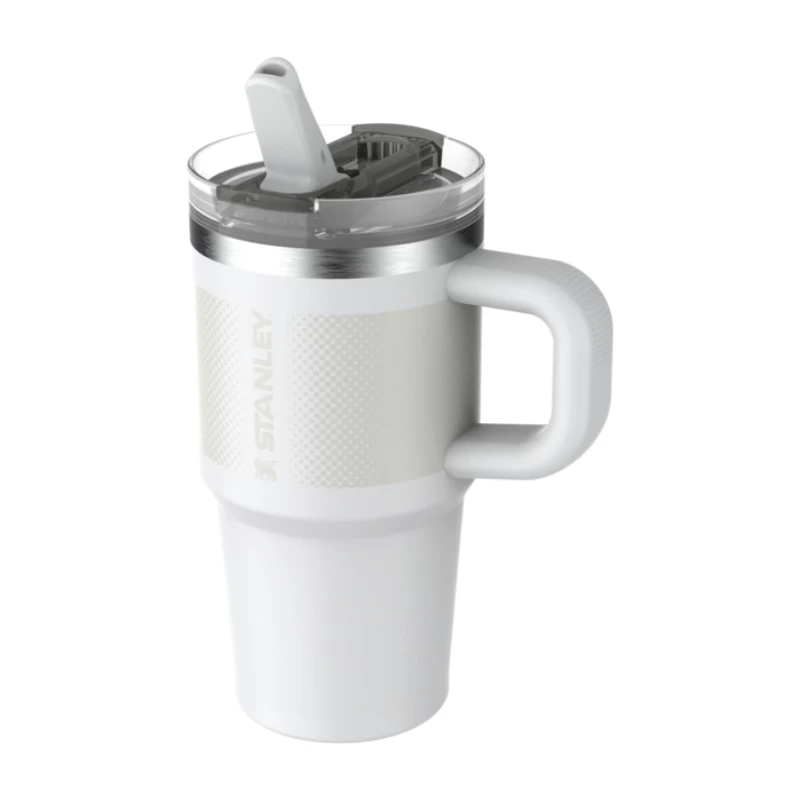 STANLEY Quencher ProTour Flip Straw Tumbler 0,59 L baltas