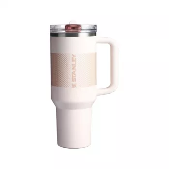 STANLEY Quencher ProTour Flip Straw termosas 1,18 l šviesiai rožinis su šiaudeliu