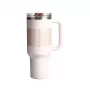 STANLEY Quencher ProTour Flip Straw termosas 1,18 l šviesiai rožinis su šiaudeliu