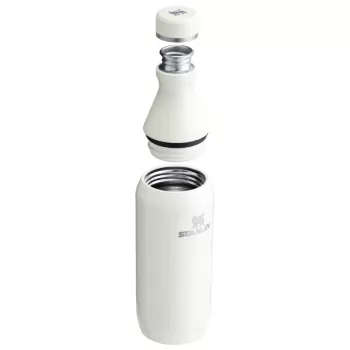 STANLEY „The All Day Slim“ 0,35 l blizgus kreminis vakuuminis termosas iš nerūdijančio plieno