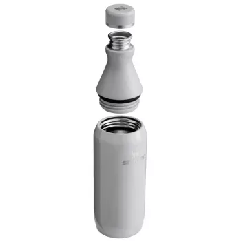 STANLEY The All Day Slim Bottle 0,35L blizgus šviesiai pilkas termosas