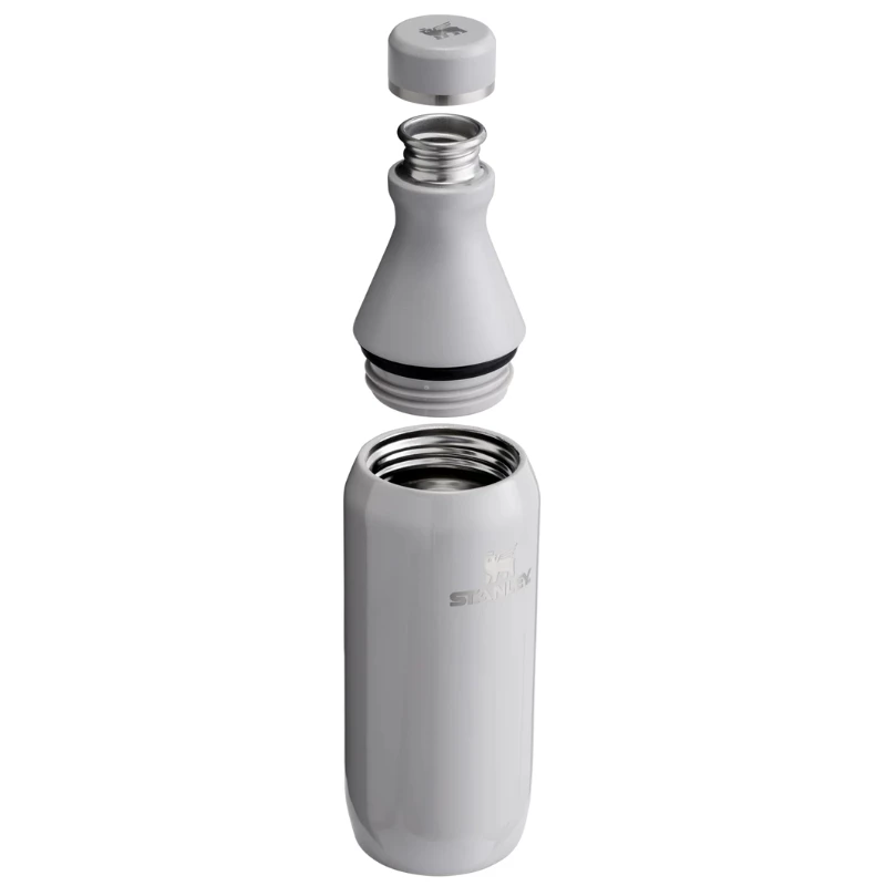 STANLEY The All Day Slim Bottle 0,35L blizgus šviesiai pilkas termosas