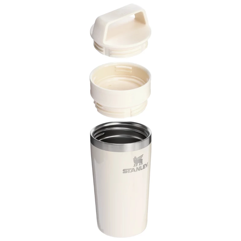 STANLEY The Café-To-Go kelioninė puodelis 0,35L blizgus kreminis