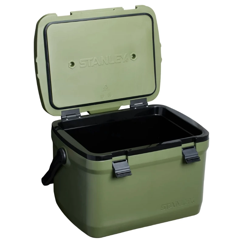 STANLEY The Easy-Carry Outdoor Cooler 15,1 l tamsiai žalia