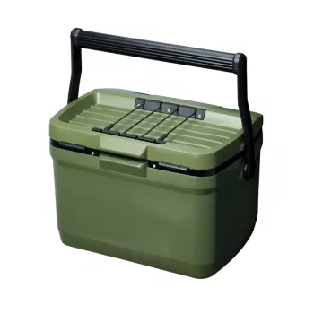STANLEY The Easy-Carry Outdoor Cooler 15,1 l tamsiai žalia