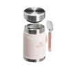 STANLEY The Legendary Food Jar + Spork 0,4L šviesiai rožinis