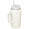 STANLEY The Quencher H2.0 FlowState termosas 1,90 l kreminės spalvos su šiaudeliu