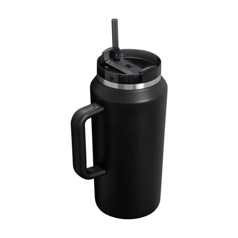 STANLEY The Quencher H2.0 FlowState termosas 1,9L juodas su šiaudeliu