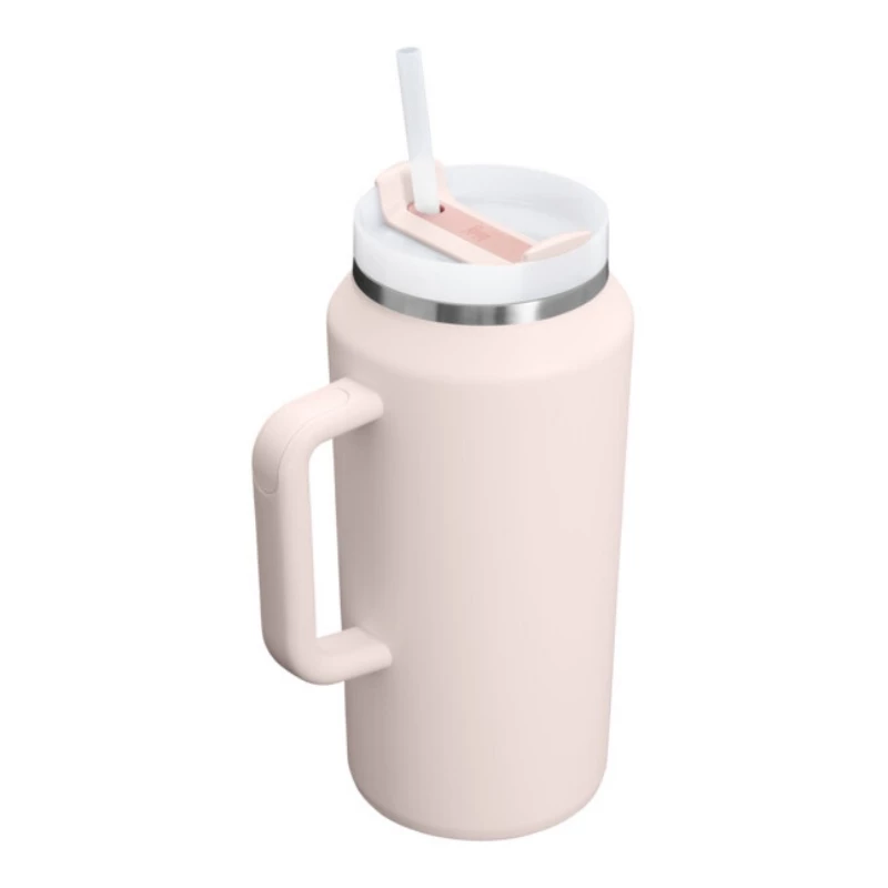 STANLEY The Quencher H2.0 FlowState termosas su šiaudeliu 1,9L šviesiai rausvas
