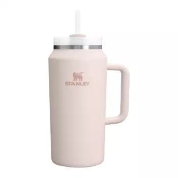 STANLEY The Quencher H2.0 FlowState termosas su šiaudeliu 1,9L šviesiai rausvas