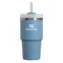 STANLEY The Quencher H2.O FlowState termosas 0,59 l mėlyna-violetinė su šiaudeliu