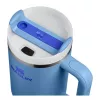 STANLEY The Quencher H2.O FlowState gėrimų indas 1,18L šviesiai mėlynas su šiaudeliu