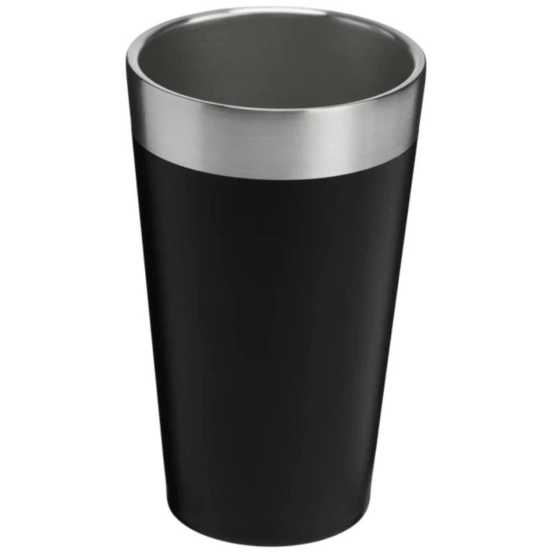 STANLEY The Stacking Tumbler 0,47 l alaus bokalas matinis juodas
