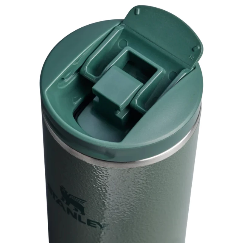 STANLEY The Transit Fliptop Puodelis 0,35L Žalias