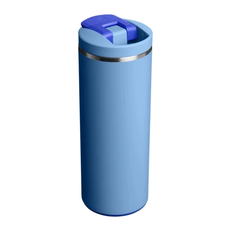 STANLEY The Transit Fliptop Puodelis 0,35L Šviesiai Mėlynas