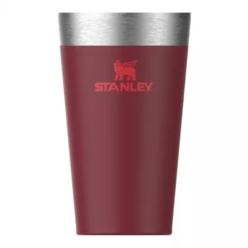 STANLEY Thermoglass The Stacking Tumbler 0,47L tamsiai raudona