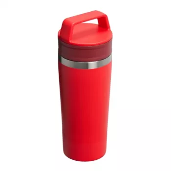 STANLEY termosas The Café-To-Go kelioninė puodelis 0,47L tamsiai raudona